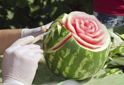 decoracao de vegetais